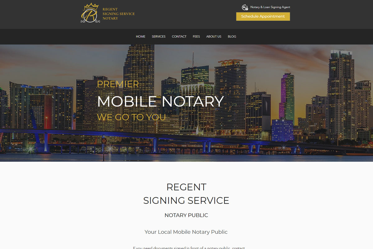 Regent Signing Services - Mobile Notary