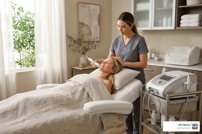 medical spa seo organic traffic